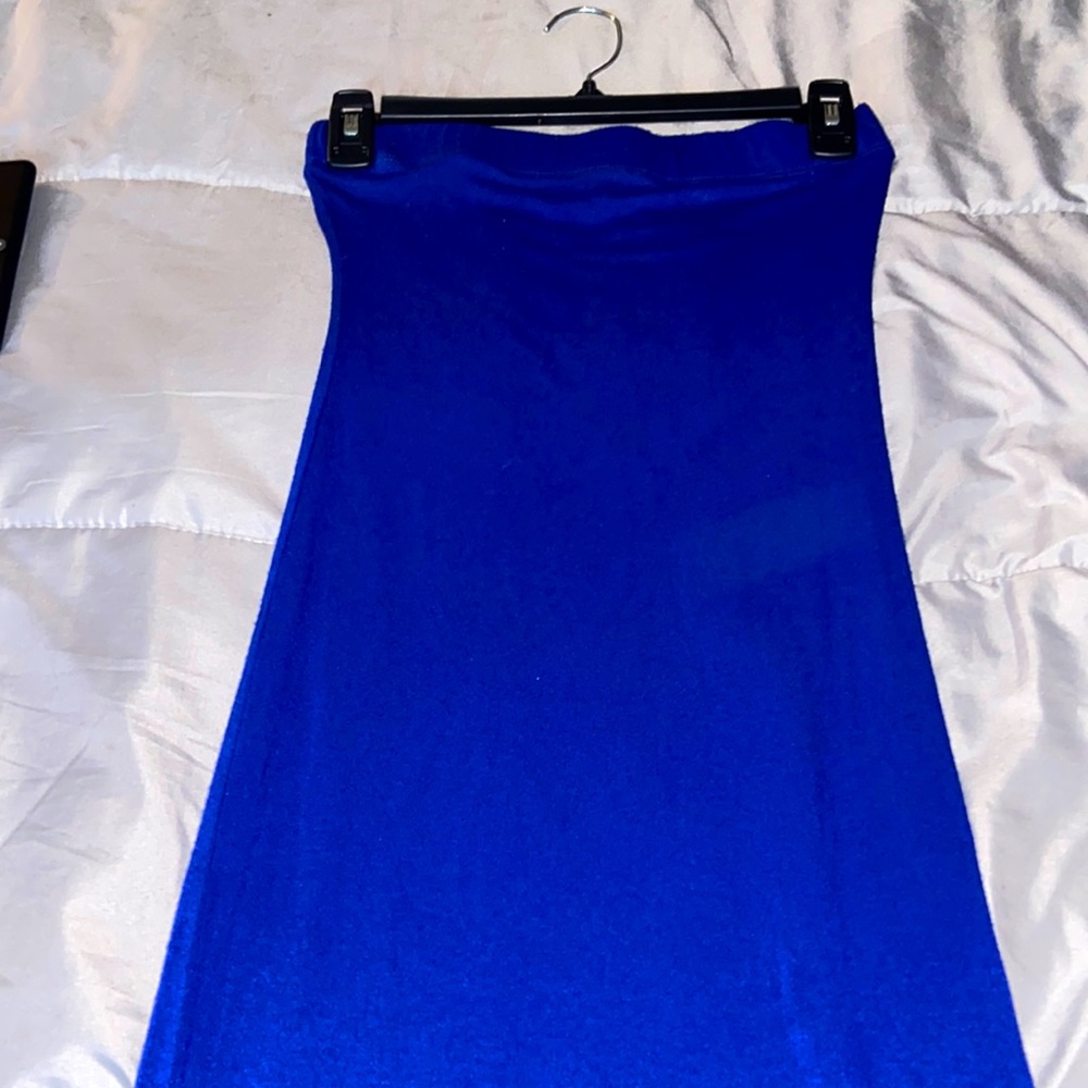 Long, Royal Blue dress, size:S….By a brand called Her She!!